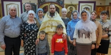 Богослужение в посёлке Приозёрный Надымского района