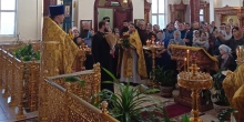 Благочинного Новоуренгойского благочиния иерея Илью Боровских поздравили с Днём рождения