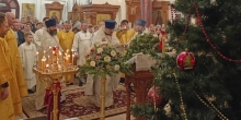 Рождество Христово в новоуренгойском храме преподобного Серафима Саровского