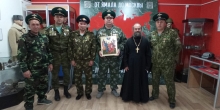 Центр патриотического воспитания г.Муравленко получил подарок от  пограничников.