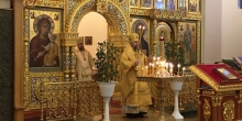Архиепископ Николай и Епископ Феодосий  отслужили Божественную литургию в г. Тарко-Сале