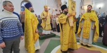 Божественная литургия в день памяти Новомучеников и Исповедников Российских