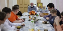 Встреча салехардской православной молодёжи с Сергеем Шулининым