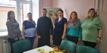 Встреча священника с женщинами в положении в Салехардской ОКБ