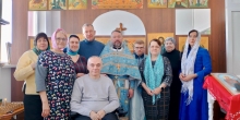 Божественная Литургия  в центре реабилитации и социальных услуг города Ноябрьск