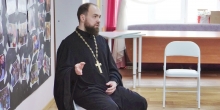 Встреча священника с молодёжью Надыма