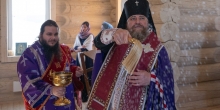 Освящение Казанского храма на Новопортовском месторождении