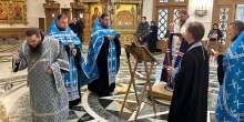 Архиепископ Николай совершил чтение акафиста Божией Матери