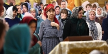 Вербное воскресенье в Преображенском соборе