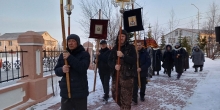 Чин выноса и погребения Плащаницы Христа в Яр-Сале