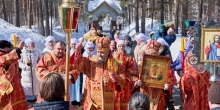 Архиерейское богослужение в день Антипасхи