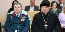 Священнослужитель на заседании Совета общественных объединений