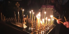 В храме Архистратига Михаила прошло вечернее богослужение с парастасом