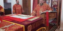 Архиерейское служение в день памяти Царственных страстотерпцев на Серафимовском подворье