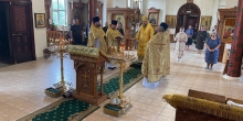 Архиерейское служение на Серафимовском подворье в день Крещения Руси