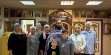 Поездка священника в п. Приозерный