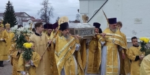 Священник епархии на торжествах свт. Иоанна в Тобольске