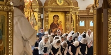 Епископ Феодосий возглавил праздничную литургию в Преображенском соборе
