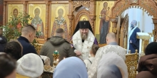 Архиепископ Николай совершил Новогодний молебен в Новом Уренгое