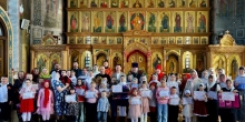 В храме г. Губкинский состоялось награждения победителей конкурса  «Пасхальный вернисаж»