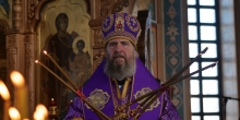  Архиерейское богослужение в храме святителя Николая Чудотворца в Губкинском