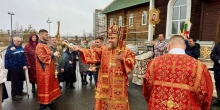 Архиерейское служение в день отдания Пасхи