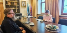 Управляющий епархией встретился с директором департамента внутренней политики ЯНАО