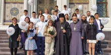 Управляющий епархией встретился с выпускниками православного 9 класса
