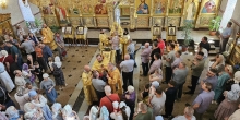Архиерейское служение в Богоявленском храме