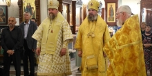 Торжественное архиерейское служение в Ноябрьске. 60-летие епископа Феодосия