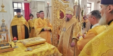 Торжественное архиерейское служение в Петропавловском храме