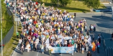 Парад семьи в Надыме