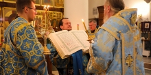 Владыка Феодосий совершил чин Погребения Пресвятой Богородицы